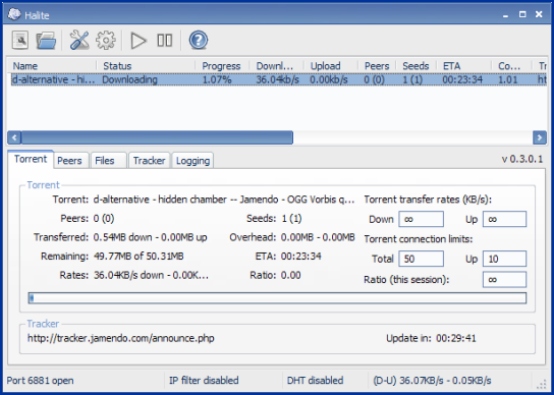 Halite BitTorrent