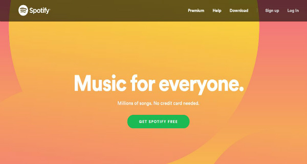 Spotify - Free Music Streaming Sites
