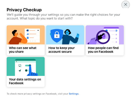 FB Privacy Checkup