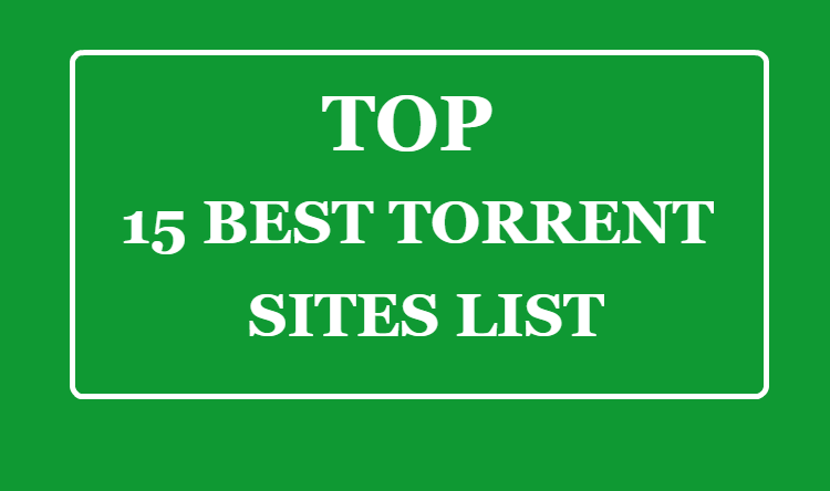 Best Torrent Sites