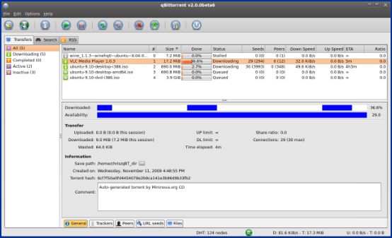 qBitTorrent - best torrent software