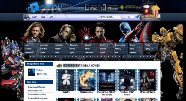 Afdah - Free Movie Sites 2019