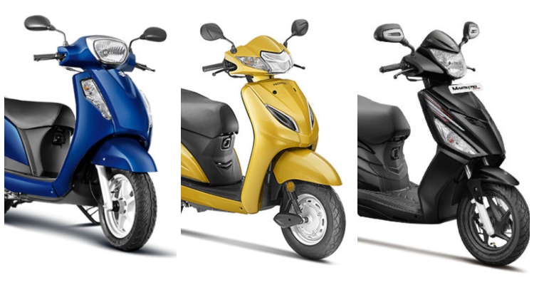 top 10 scooty for ladies