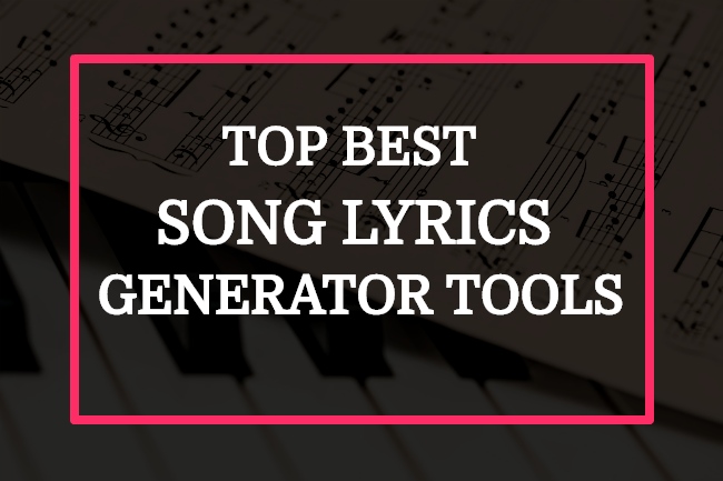 Song lyrics generator