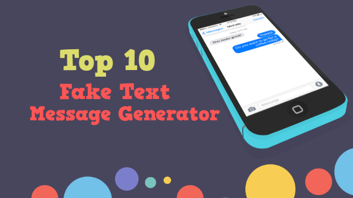 Fake Text Message Generator