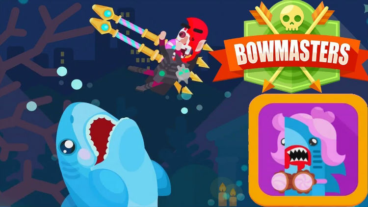 bowmasters apk unlimited money and gems