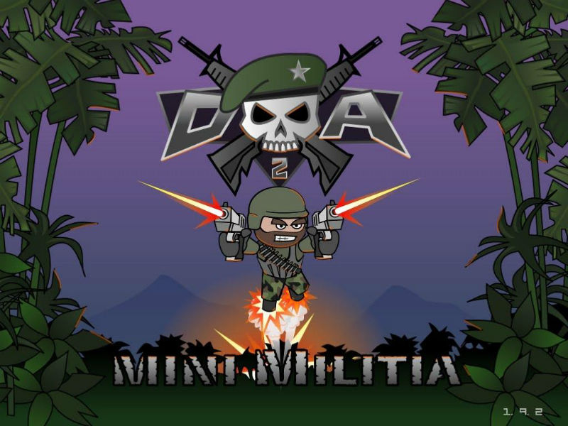 DA2: Mini Militia Mod APK Download - Unlimited Ammo And Nitro