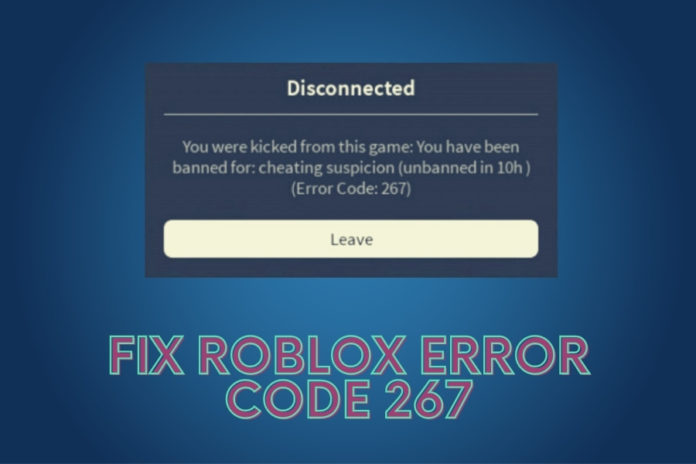 error code 267 roblox