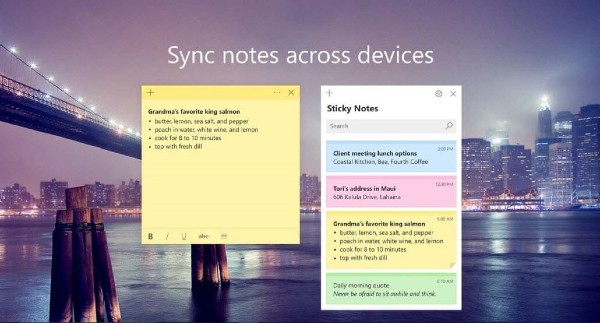 Microsoft Sticky Notes