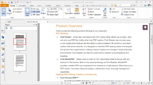 download foxit reader pdf printer free