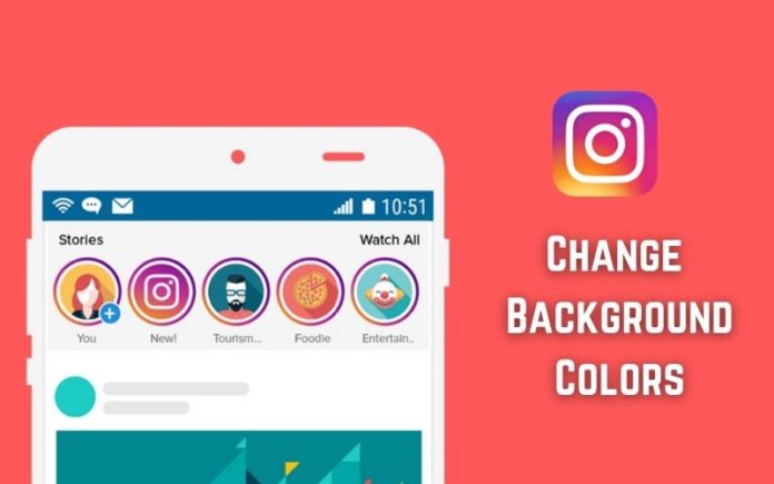 Change the Background Color of Instagram Stories