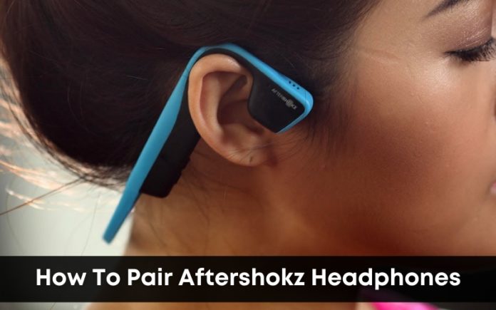 Pair Aftershokz Headphones