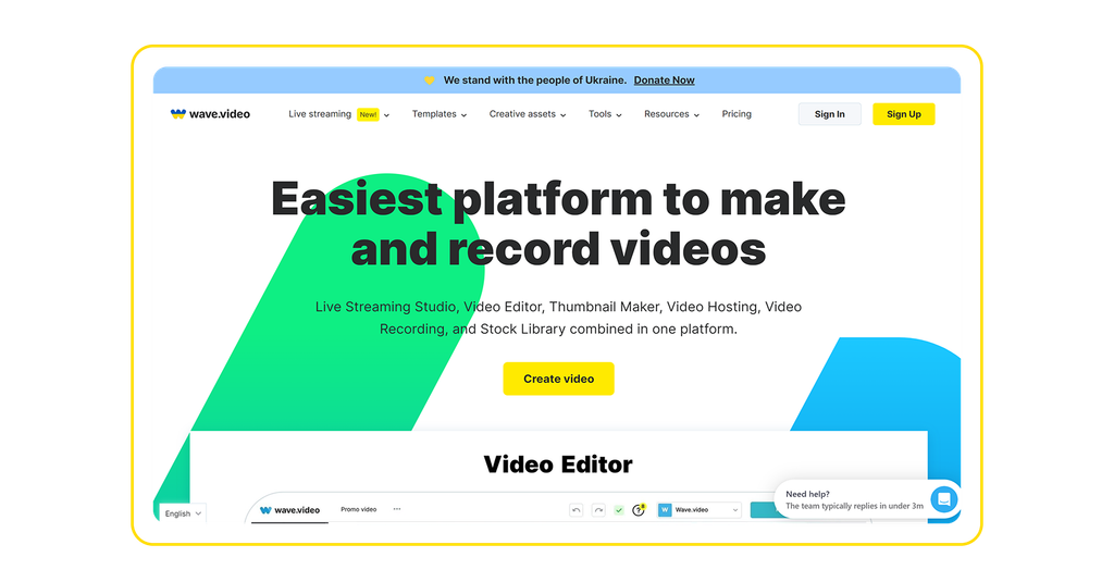 Wave. video